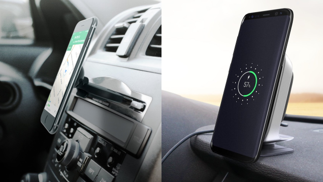 iOttie iTap Qi Magnetic Mount | $30 | AmazoniOttie iTap Vent Mount | $20 | AmazoniOttie iTap CD Slot Mount | $20 | AmazoniOttie iTap Dash Mount | $20 | Amazon